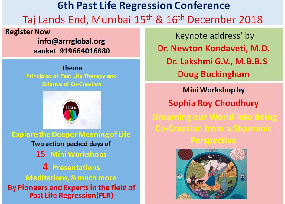 6th Past Life Regression Conference